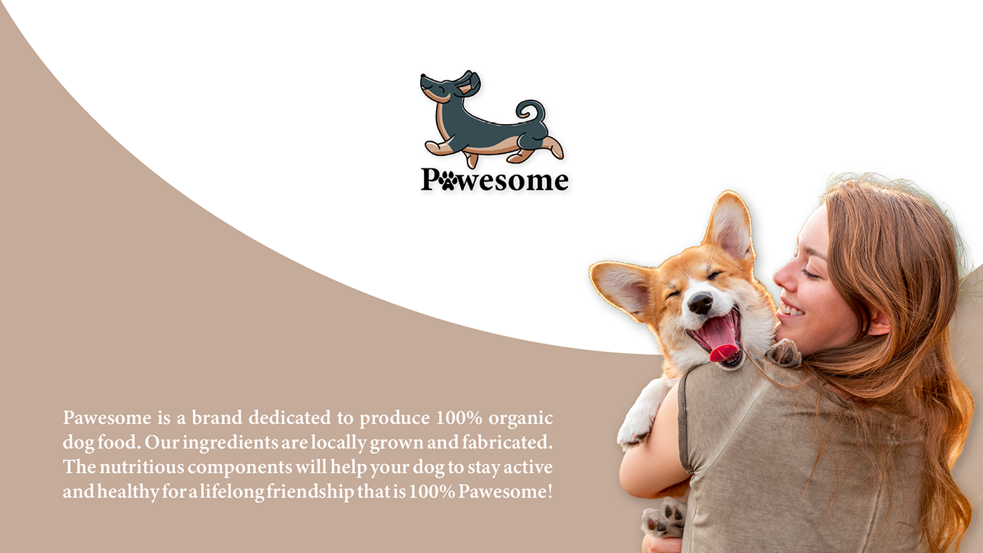 ads Advertising  Brand Design brand identity branding  dog dog food logo Logo Design Packaging
