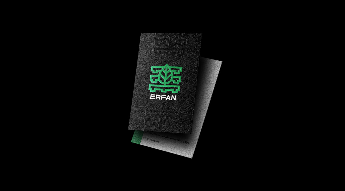 bussines card , emboss black and green , stationary , طراحی کارت ویزیت و ست اداری
کارت ویزیت مشکی