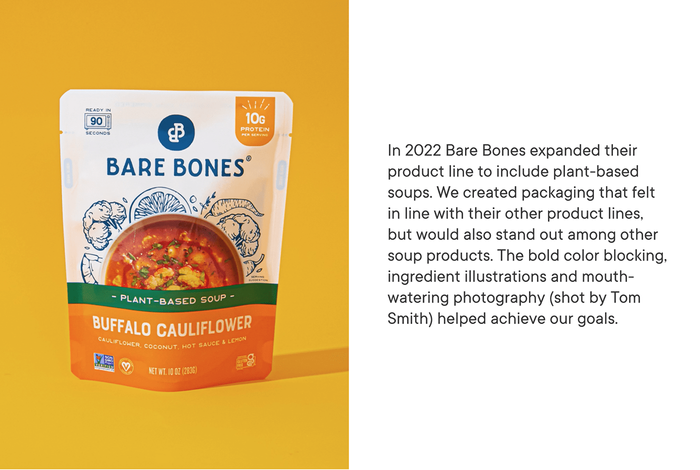 Bone Broth branding  Consumer Packaged Goods cpg Food  food and beverage Packaging packaging design Soup Wellness