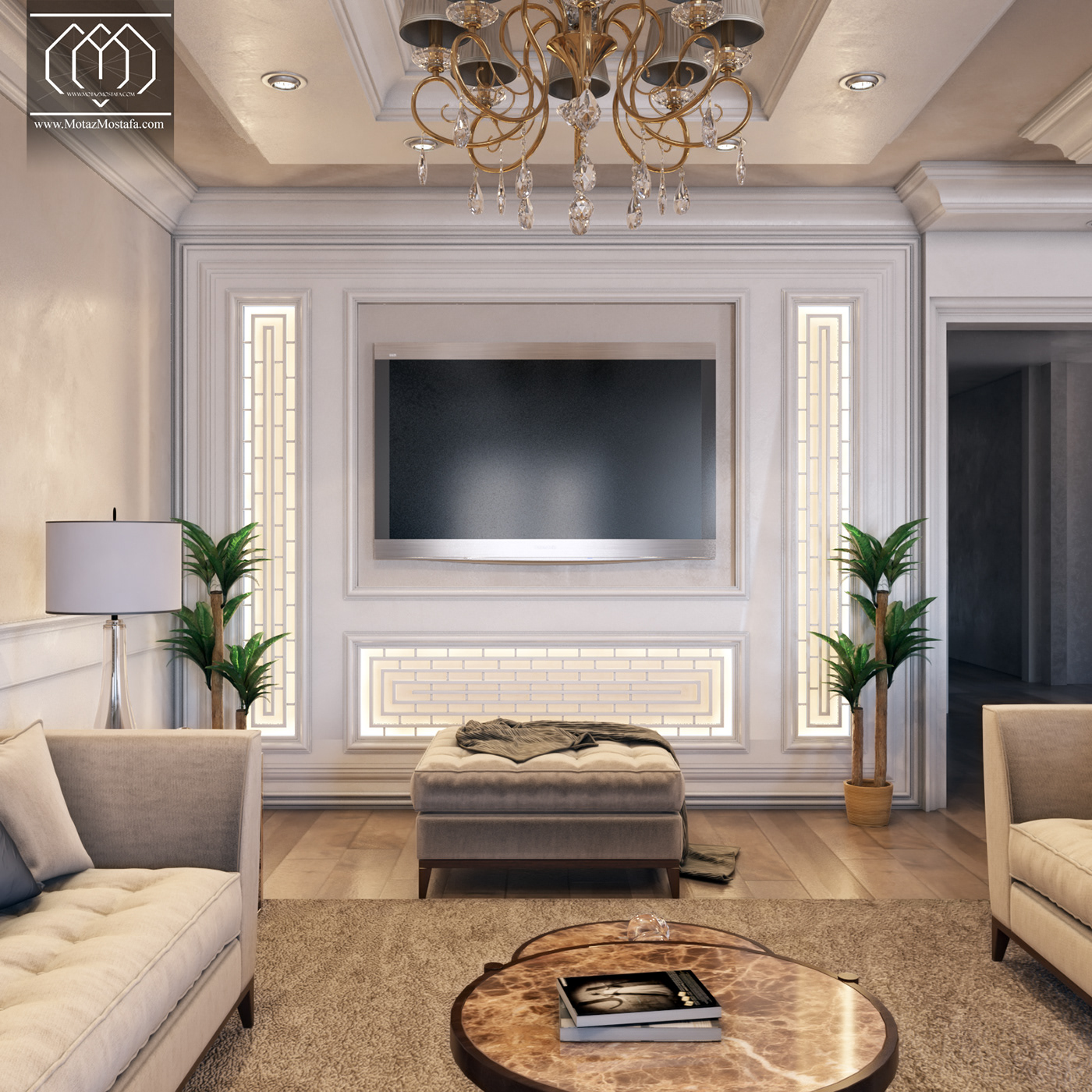 architecture interior design  Interior design creative decor modern art Style Motaz mostafa