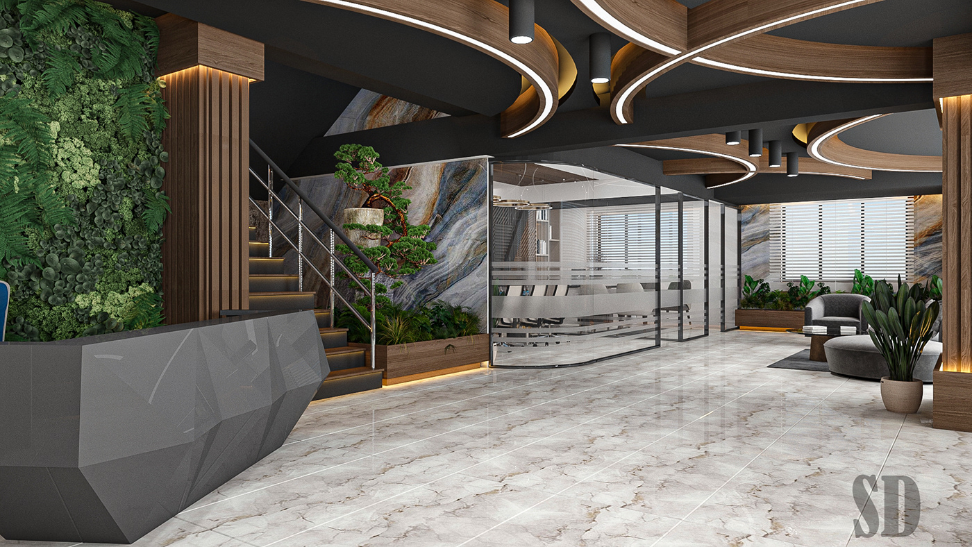 3D architecture Render visualization interior design  modern vray 3ds max archviz exterior