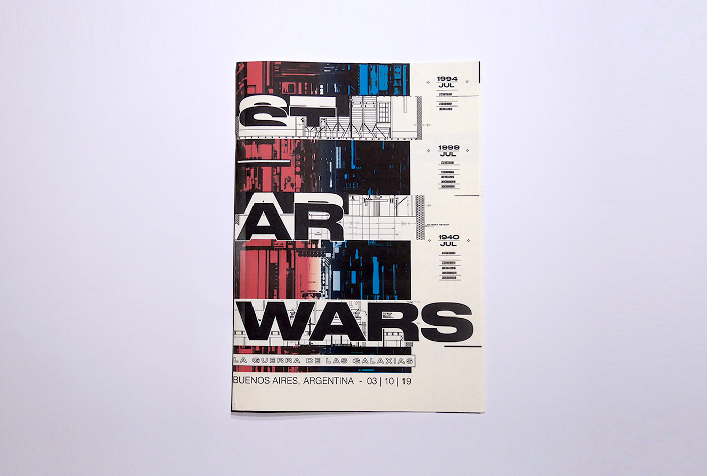 diseño gráfico editorial fadu fanzine graphic design  longinotti Starwars tipografia typhography Zine 