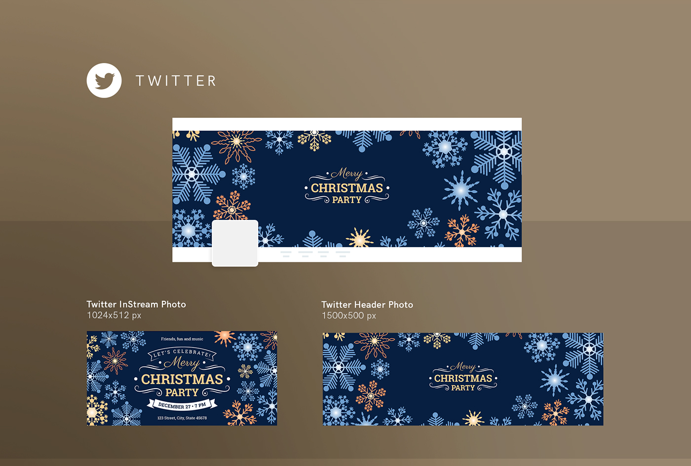 graphic design  template bundle sale Christmas facebook cover Facebook Template marketing   free