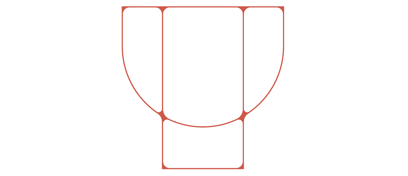 art brand design Geometrical graphic letters logo Title type typo