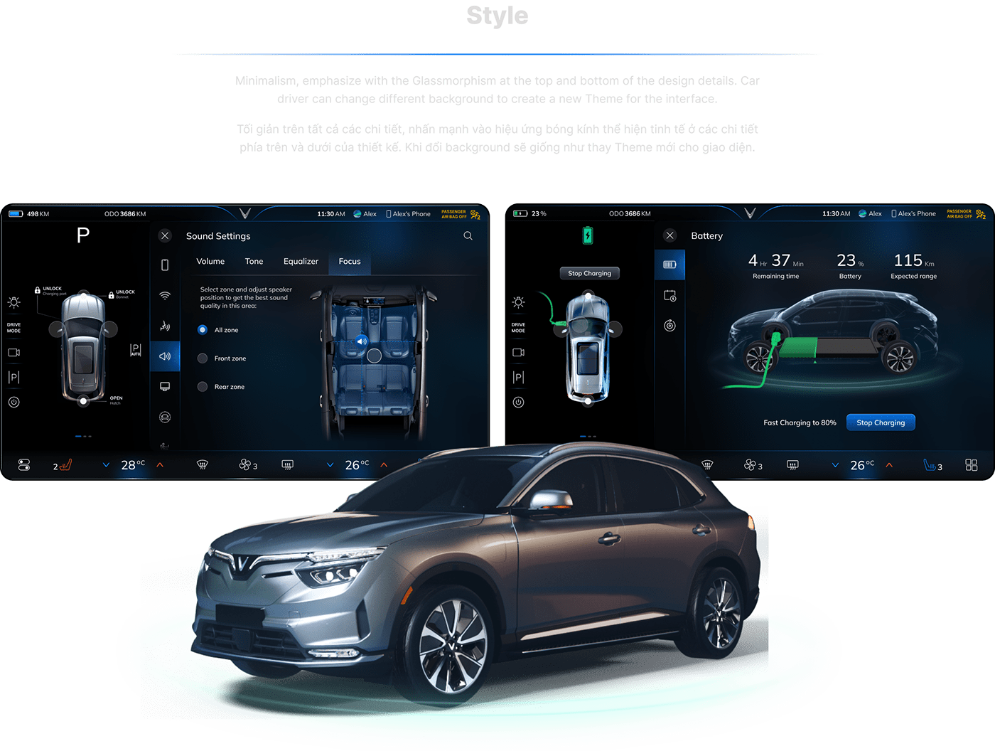 brand identity design visual identity 3D app design automotive   car UI ui design UI/UX