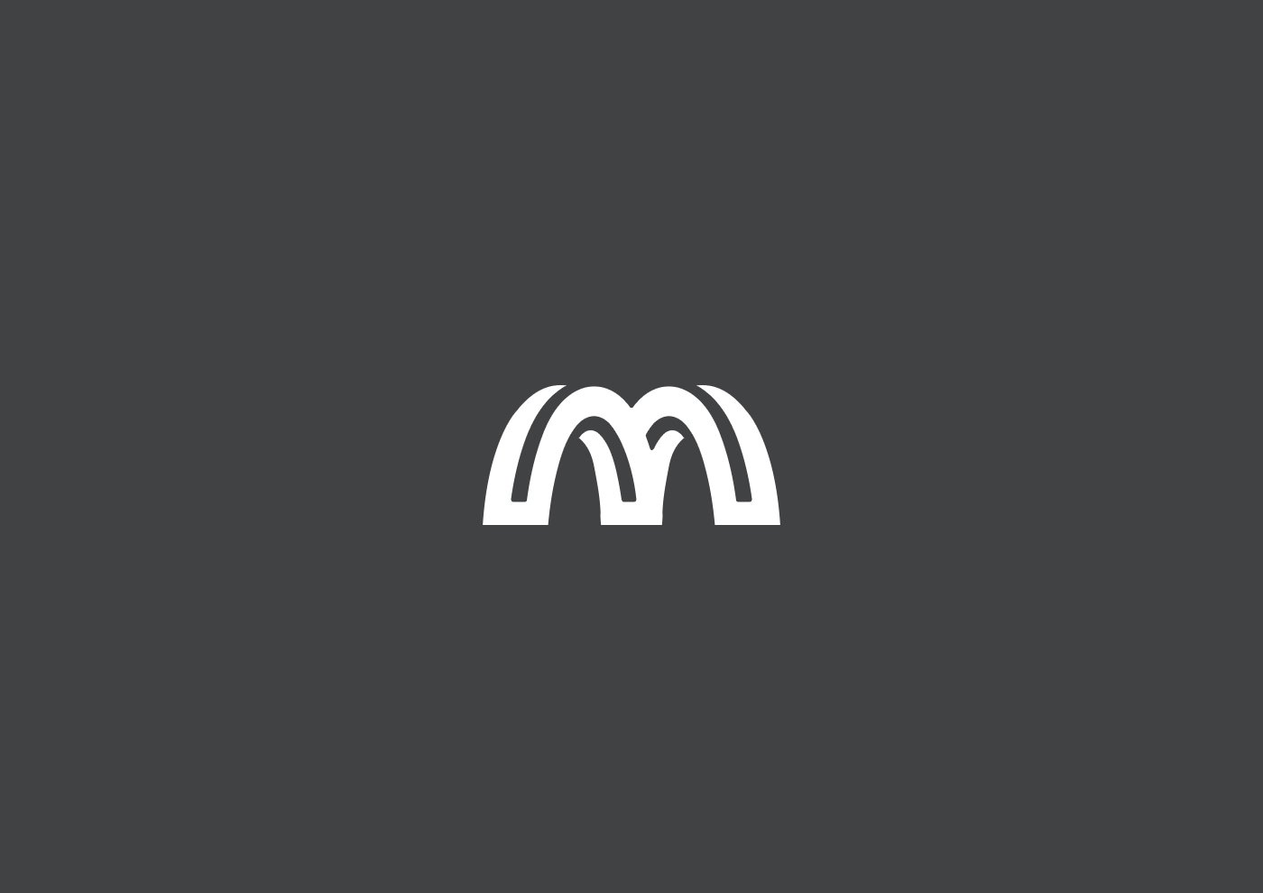 monogram design logo letter alphabet graphic line