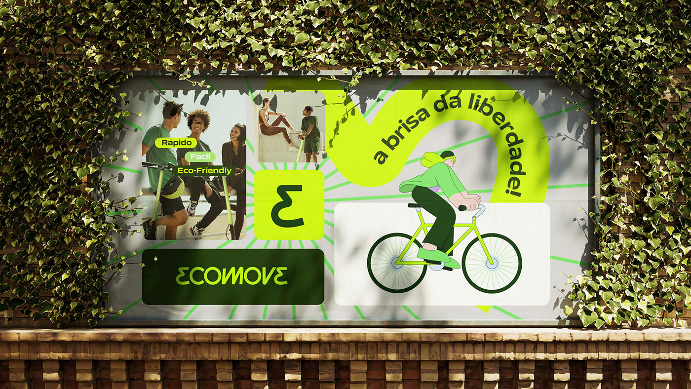 identidade visual branding  Bike desafio kimura Logo Design logo tecnologia sustentabilidade