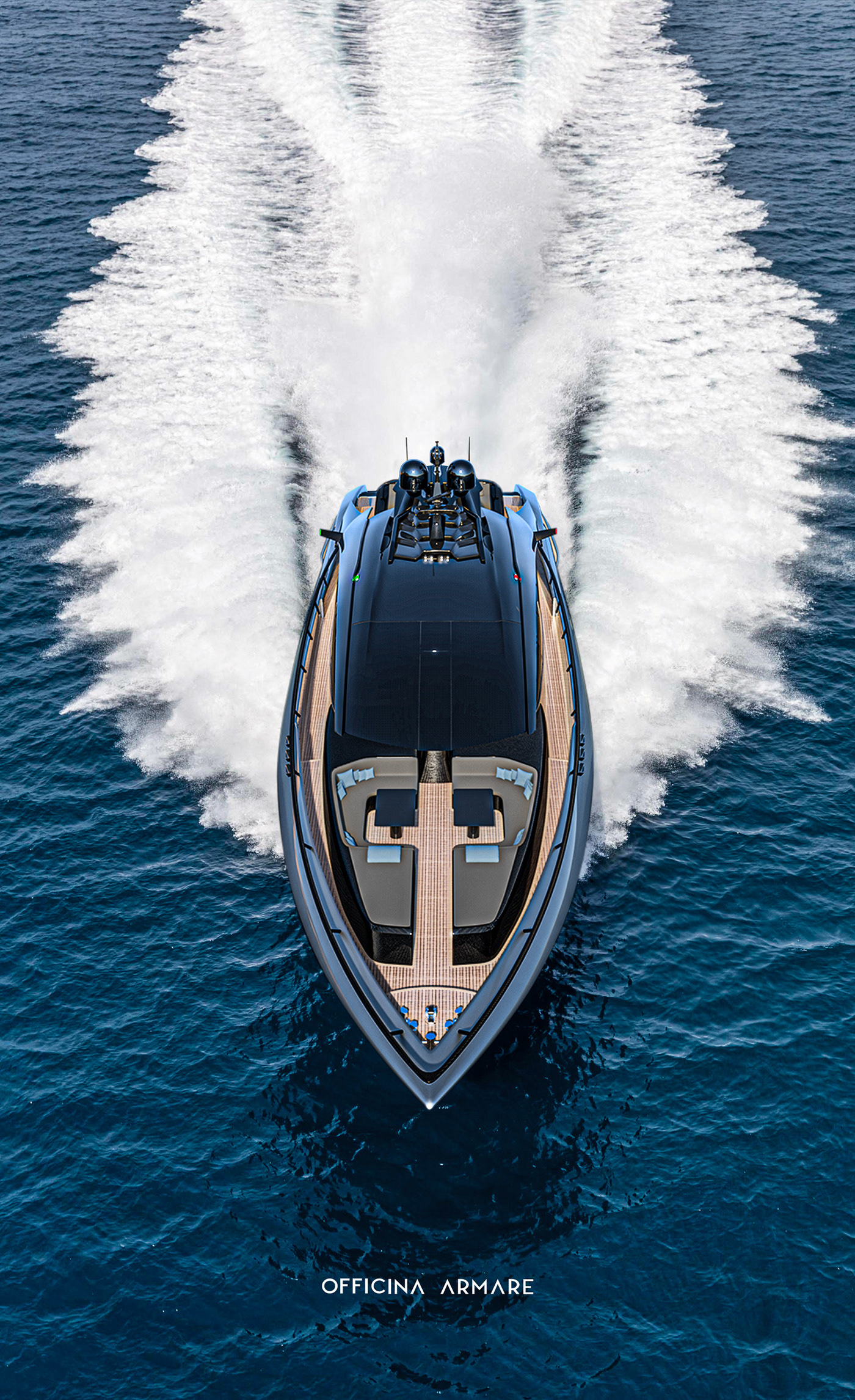 A88 b3d blender concept design gransport officina armare yacht