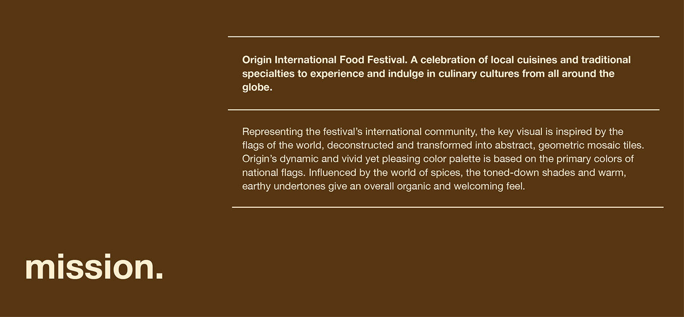 festival flags food festival geometric graphic design  key visual mosaic t-shirt typography   Case Study