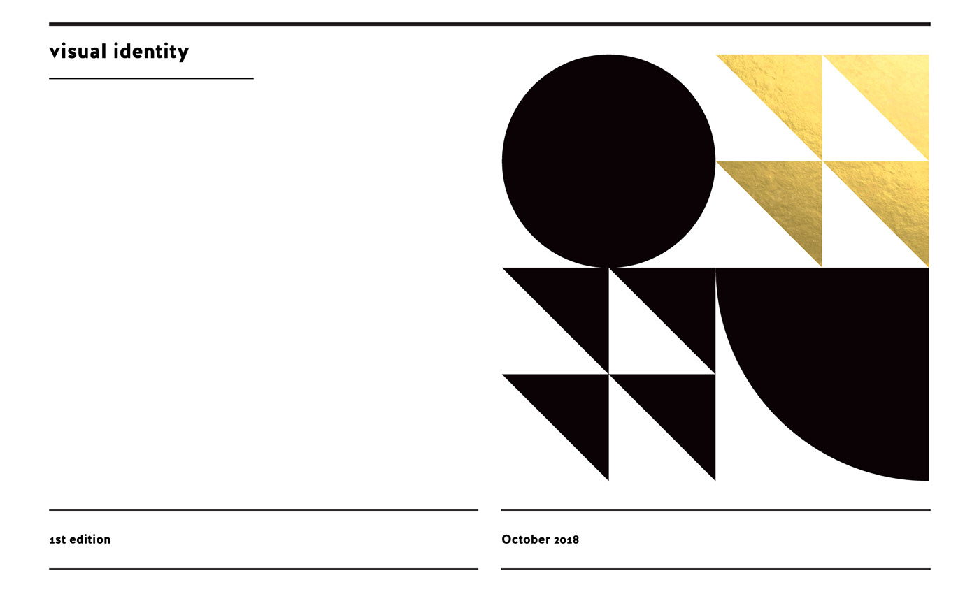 branding  meetup identity system grid visual identity festival print modular shapes