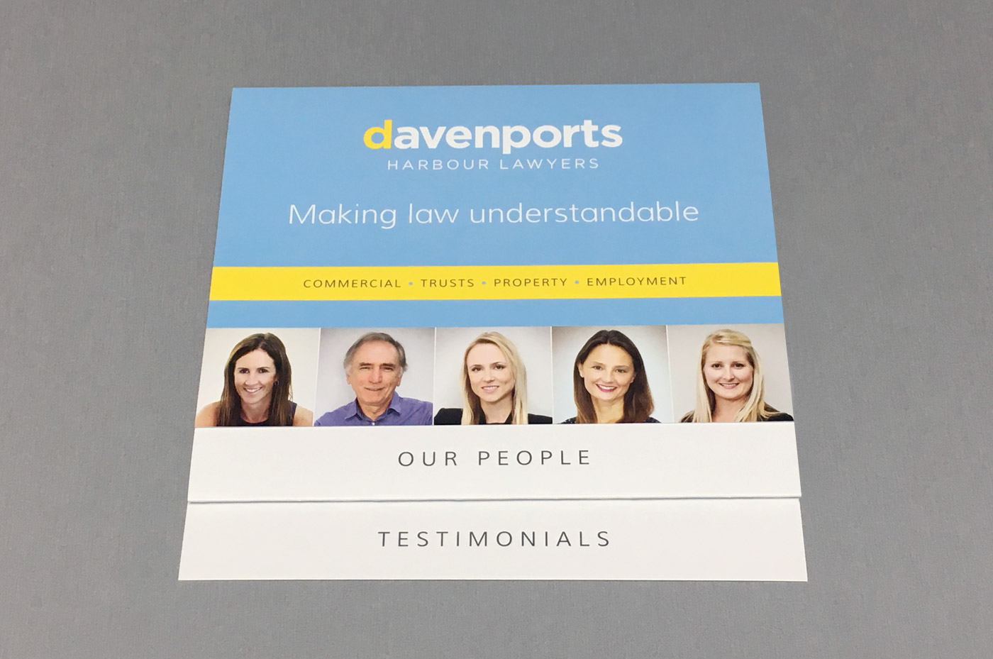 Davenports Corporate Identity Rebrand Advertising  copywriting 