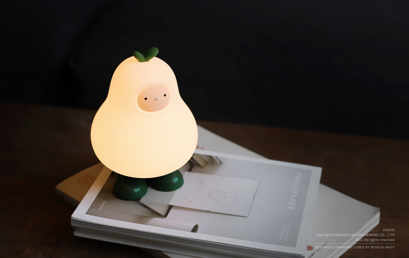 design Muid night lamp product design 
