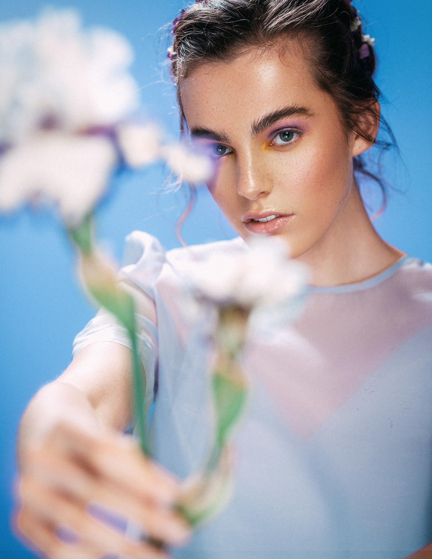 retouch retoucher Portret beauty photo Flowers colorful glamour glamour bulgaria girl