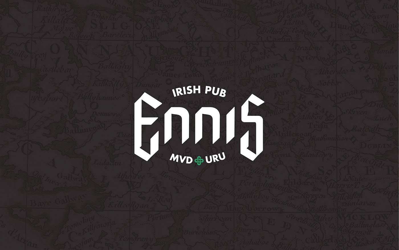 irish pub beer bar craft modern hop branding  uruguay Ireland