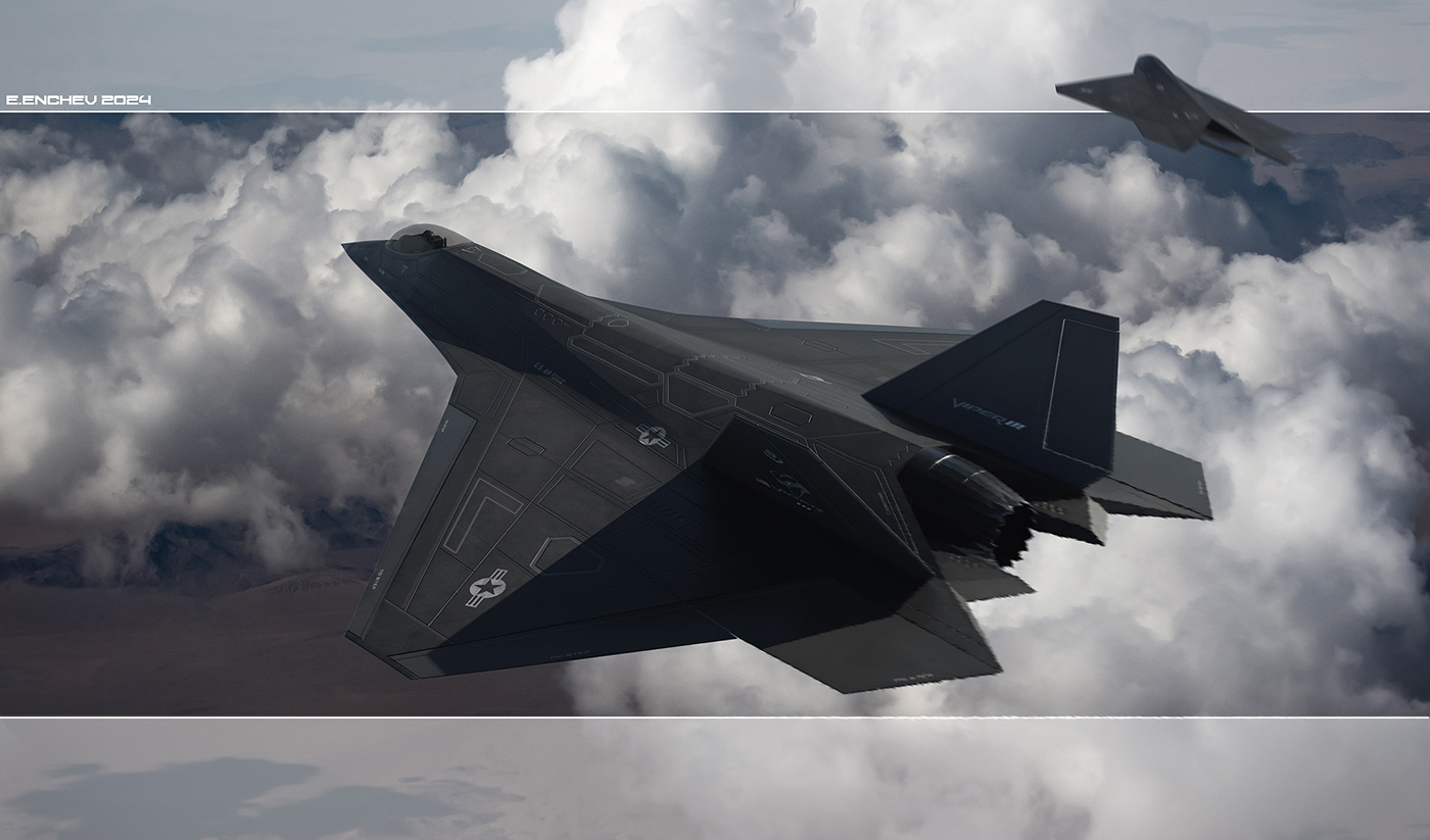 Aircraft airplane Military aviation Weapon f16 NEXTGEN stealth concept jetfighter