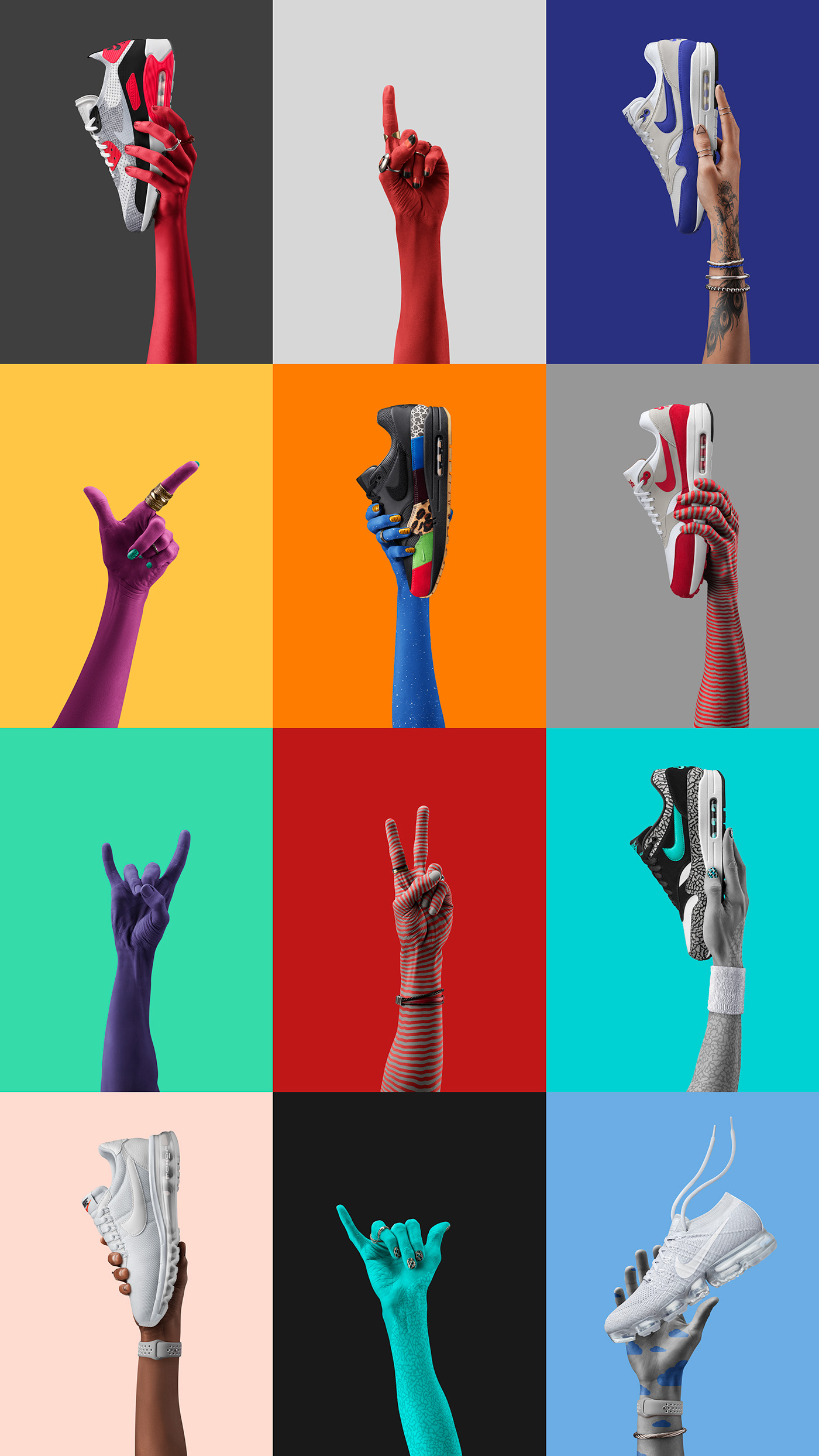 Nike shoes footwear design gif creative retouch Creative Retouching