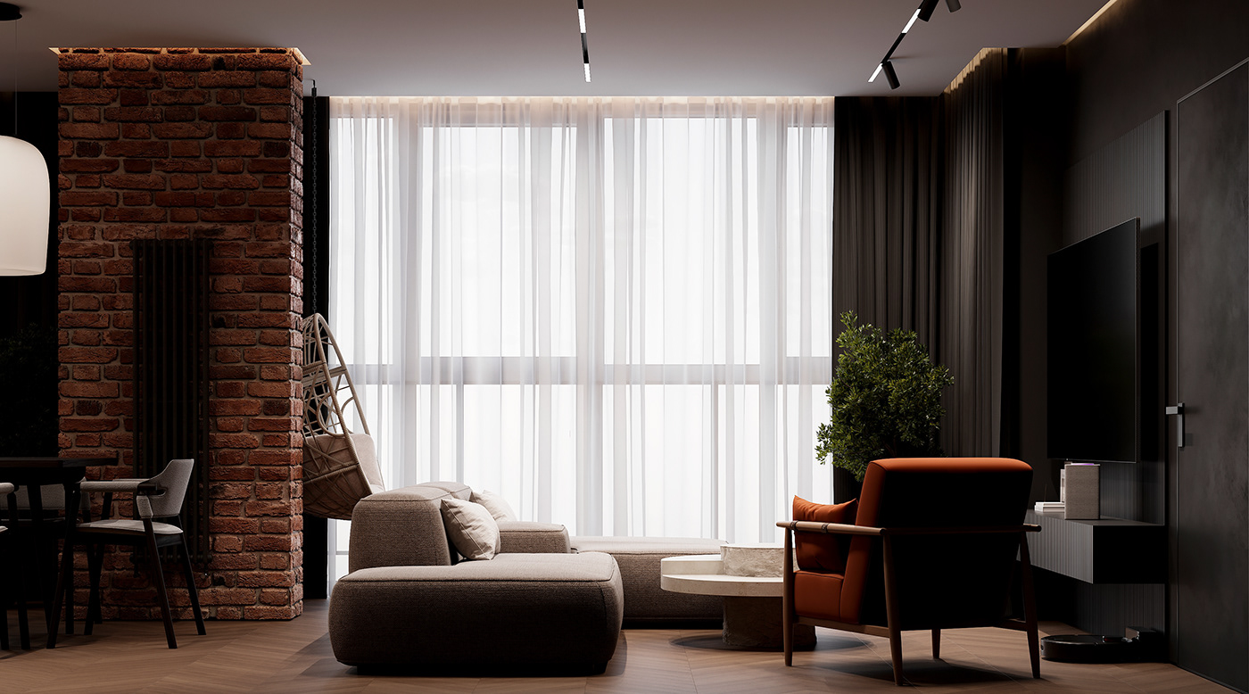 interior design  visualization archviz Render apartamentdesign russiandesign