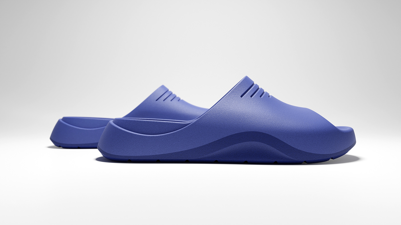 footwear footwear design product design  slides Sandals Fashion  calçados chinelo