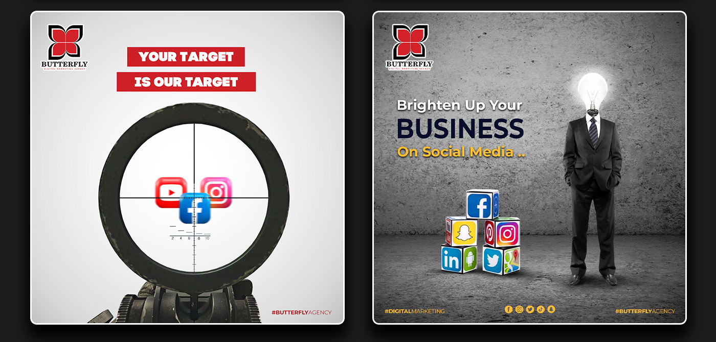 Social media post Socialmedia marketing   Advertising  visual identity agency business corporate brand identity digital