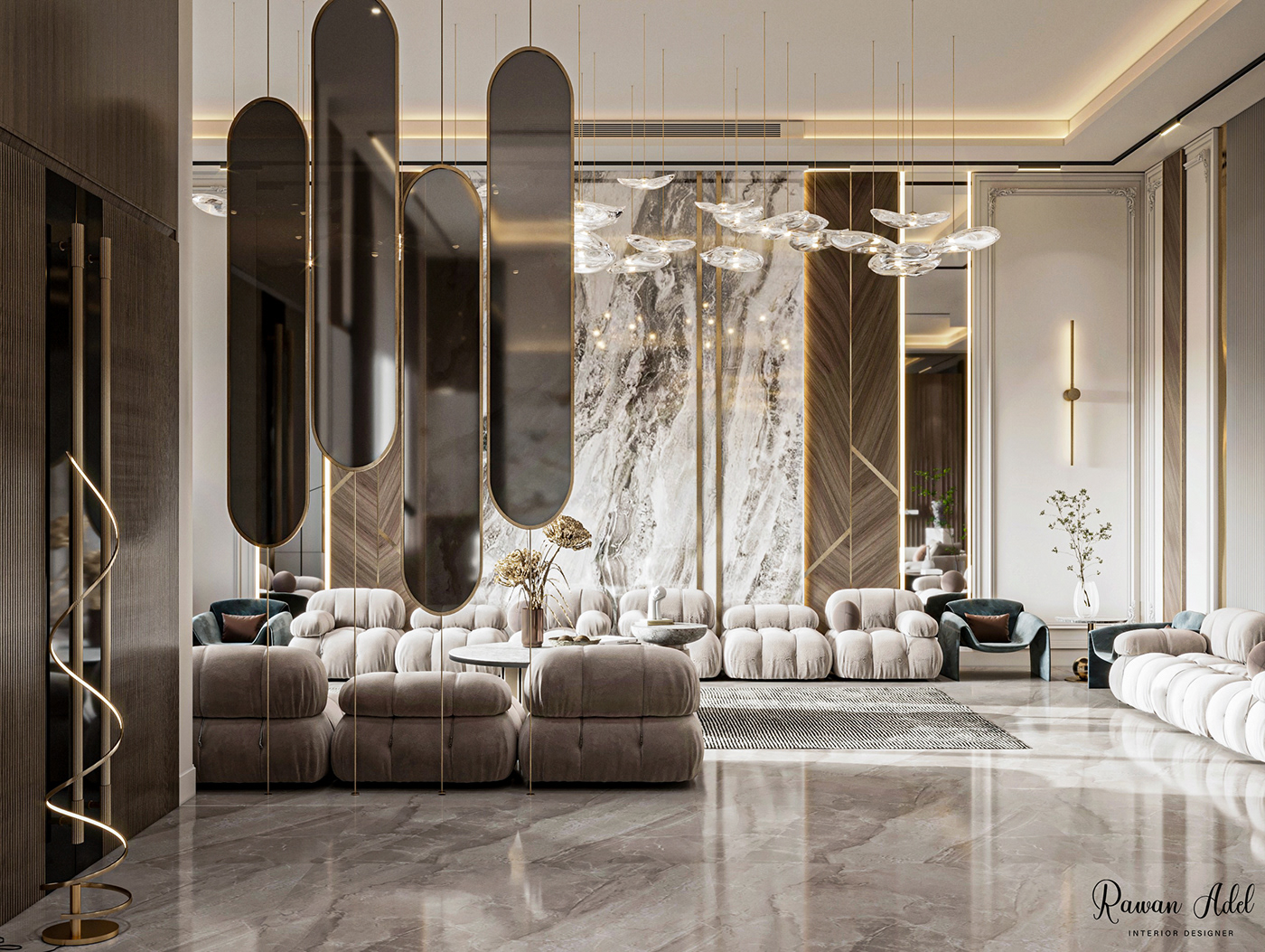 3ds max architecture corona interior design  living living room modern Render room design visualization