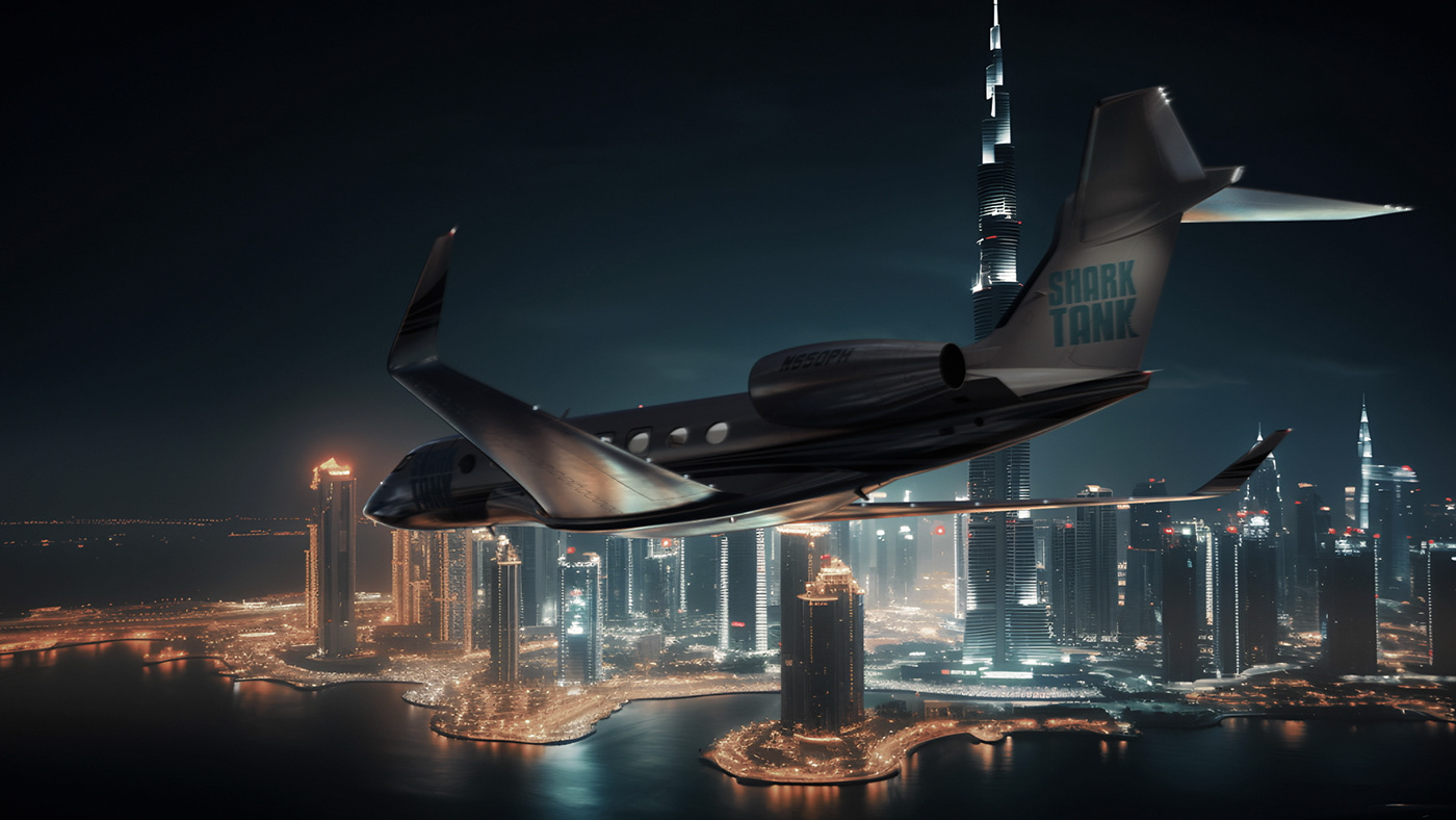 dubai identity Advertising  3D CGI visualization UAE lighting Channel animation 