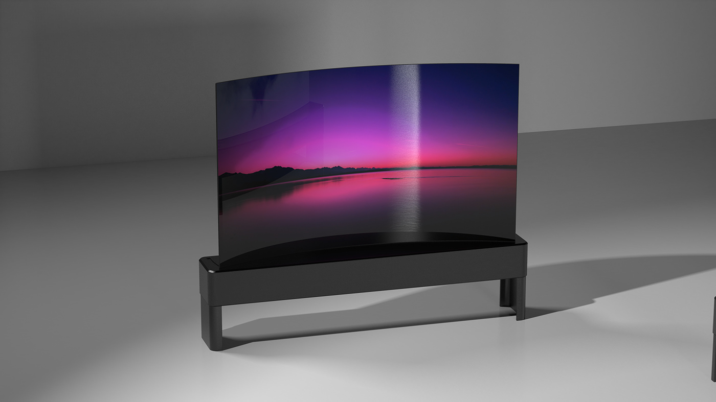 apple braun flex galaxy OLED Samsung screen Smart tecnologi tv