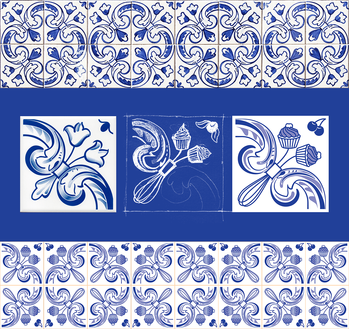 azulejo Azulejo portugues bakery branding  CONFEITARIA pernambuco Portugal recife tipografia type
