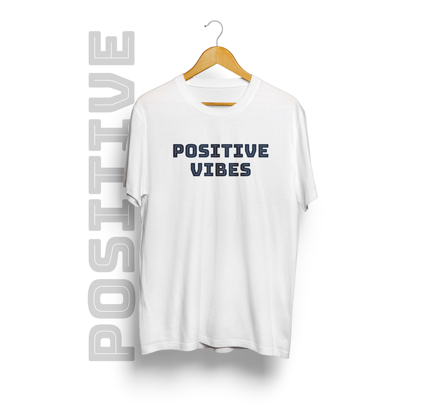 typography   modern Positive Quotes graphic design  ILLUSTRATION  t-shirt T-Shirt Design tshirt Tshirt Design