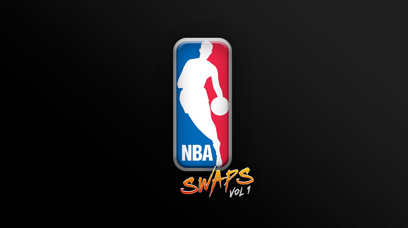 NBA basketball Jersey Swap Photo Retouching Photo Manipulation  Lakers Golden State Warriors SWAPS social media Sports Design