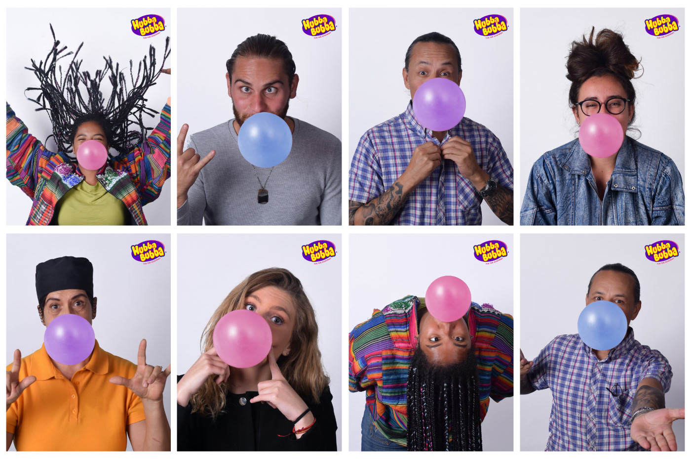 Hubba Bubba bubble gum publicity Advertising  redesign School Work fun for everyone gum