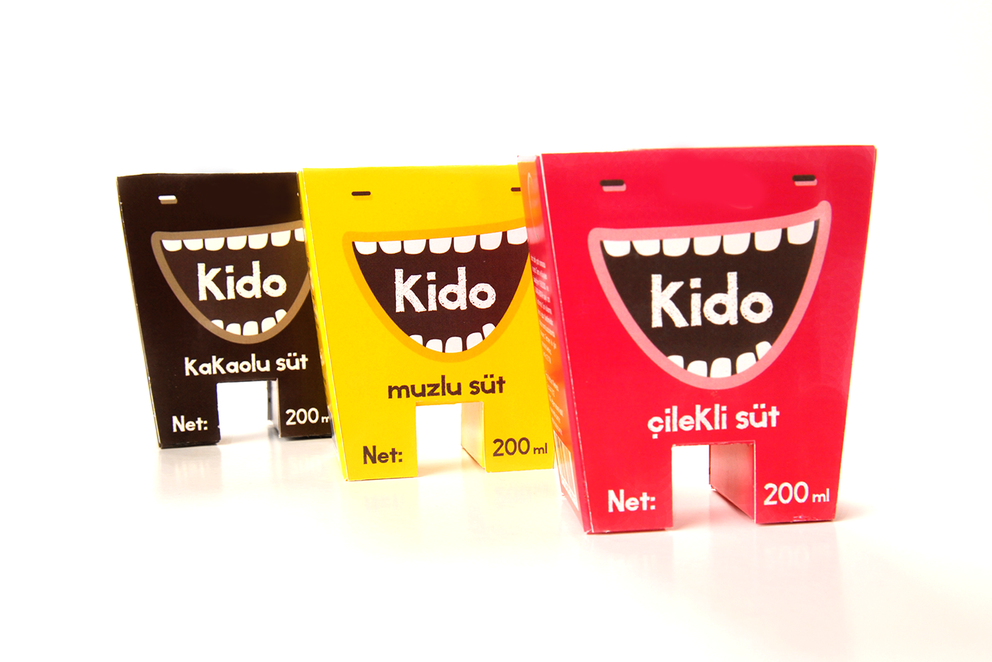 milk Moloko kids children strawberry banana cacao Packaging package ILLUSTRATION 