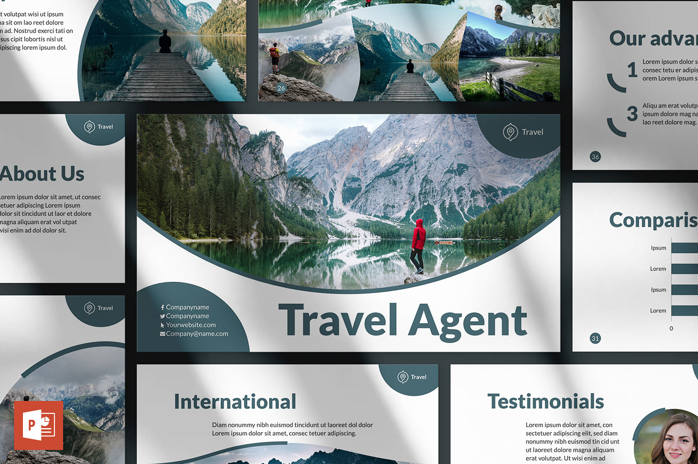 powerpoint presentation of travel agency