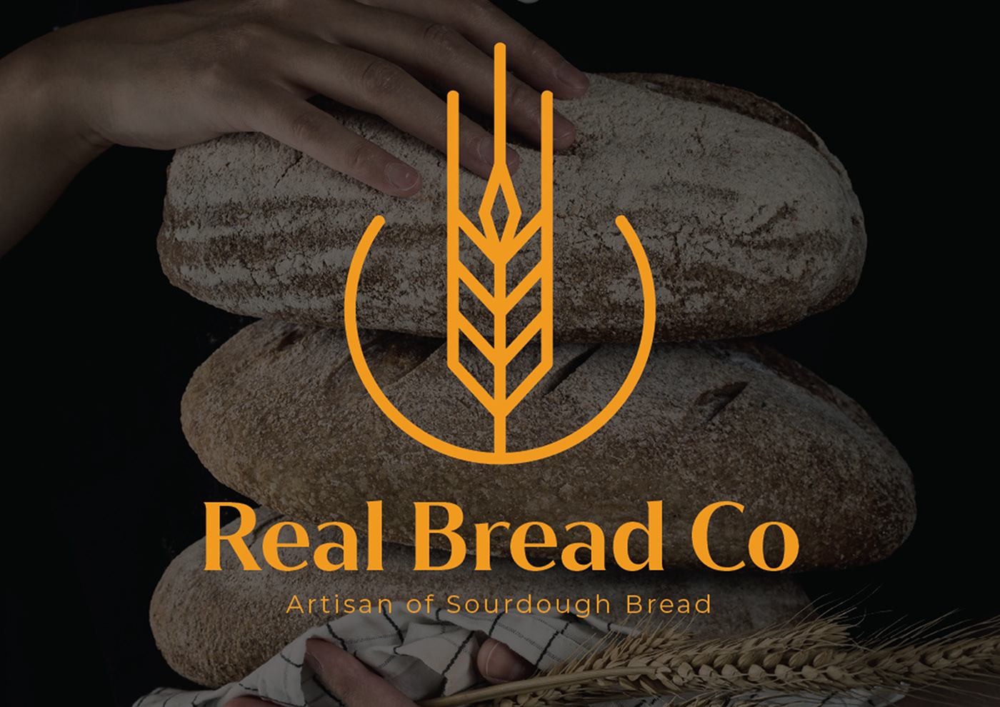 bakery brand identity branding  bread logo Packaging packaging design sourdough