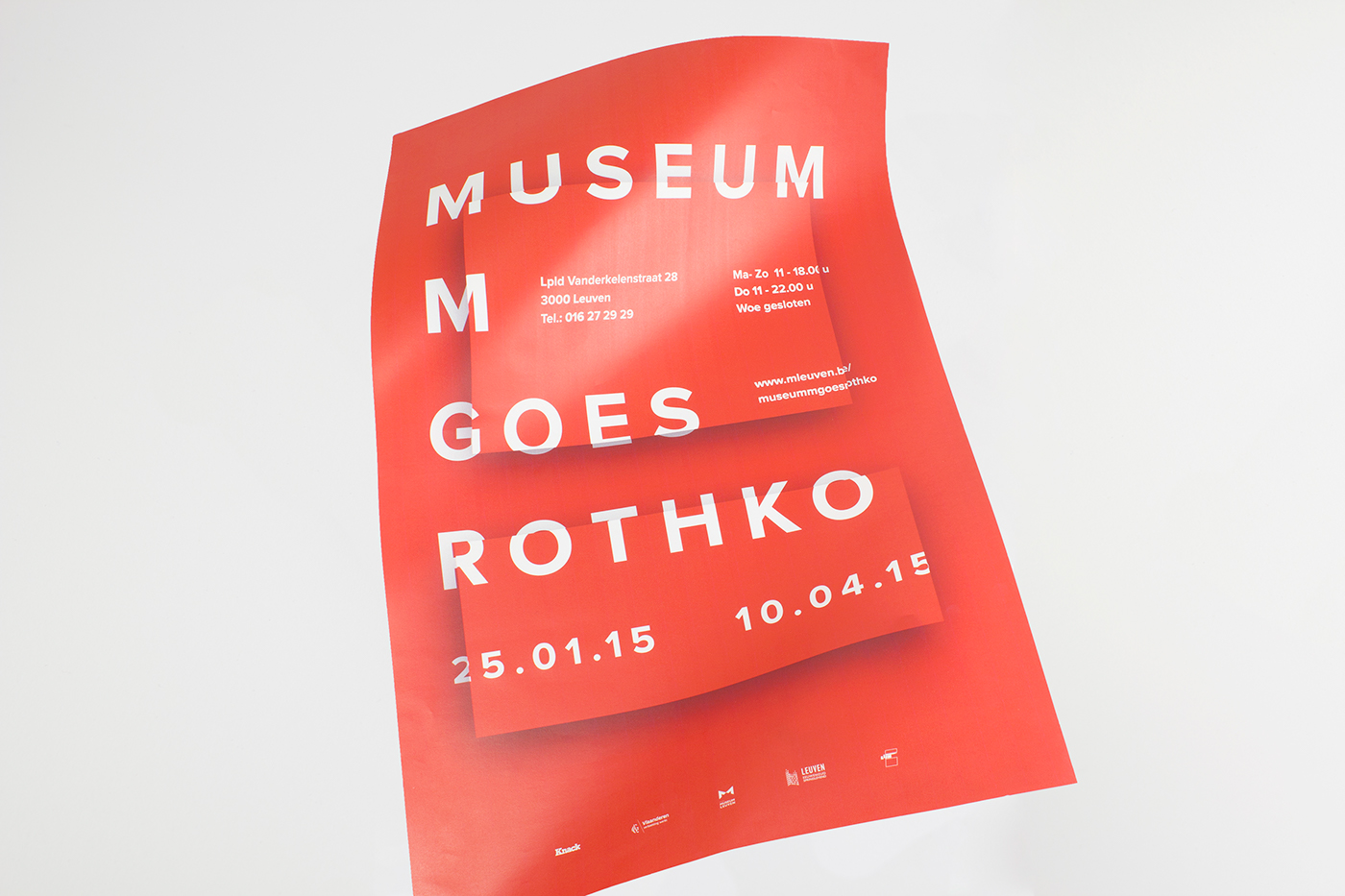 museum belgium Leuven mark rothko Rothko Exhibition  print one page website tickets catalog book poster