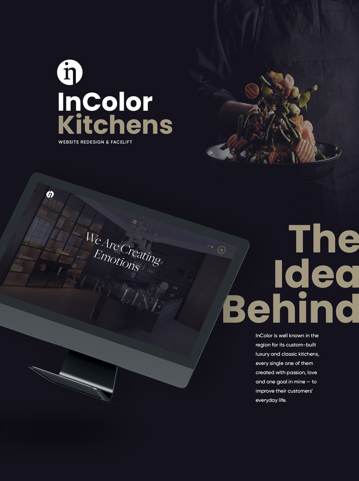 animation  css design development kitchens parallax UI ux Web Design  Website