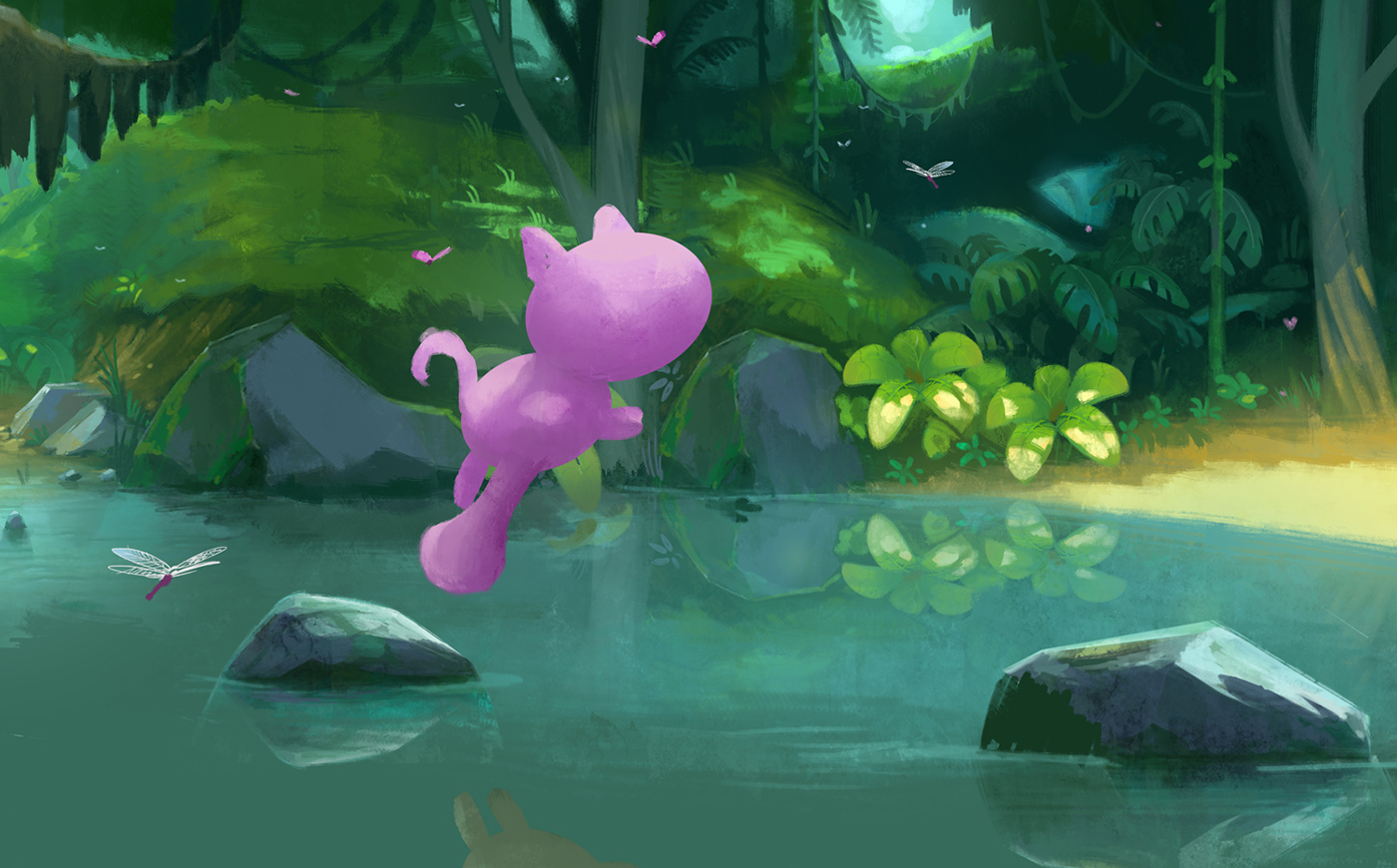 Stikeez Jungles water cartoon characters