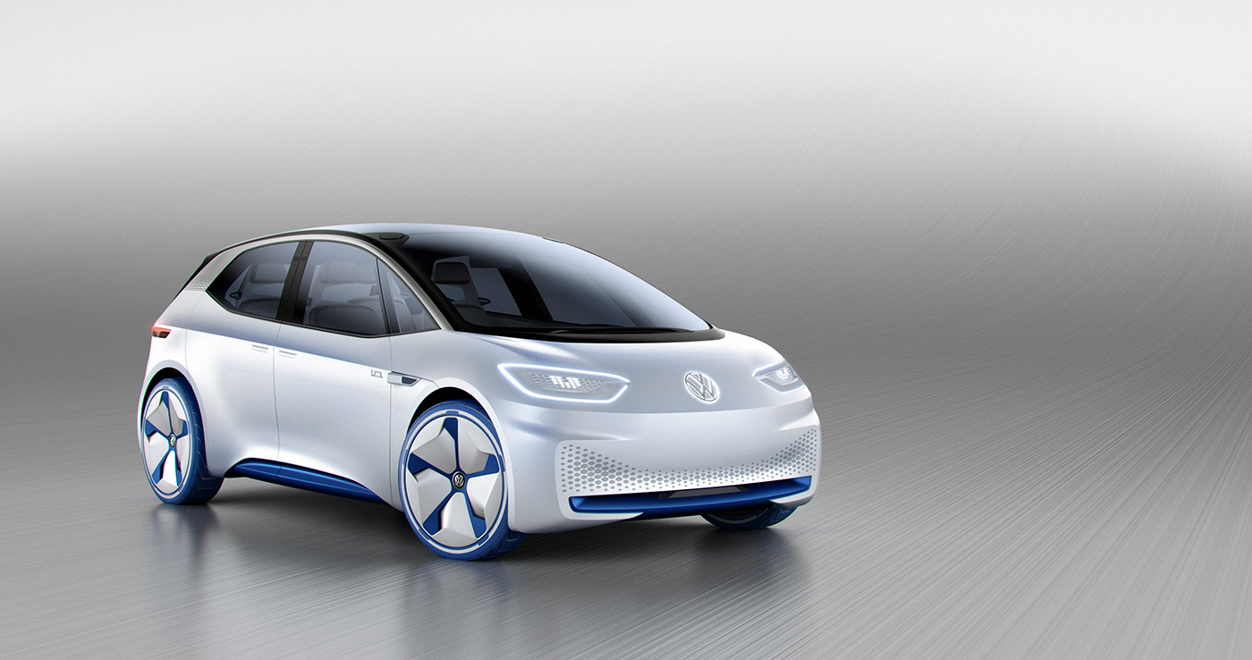 volkswagen concept design 3D digitalart VRED VW ID 3dart