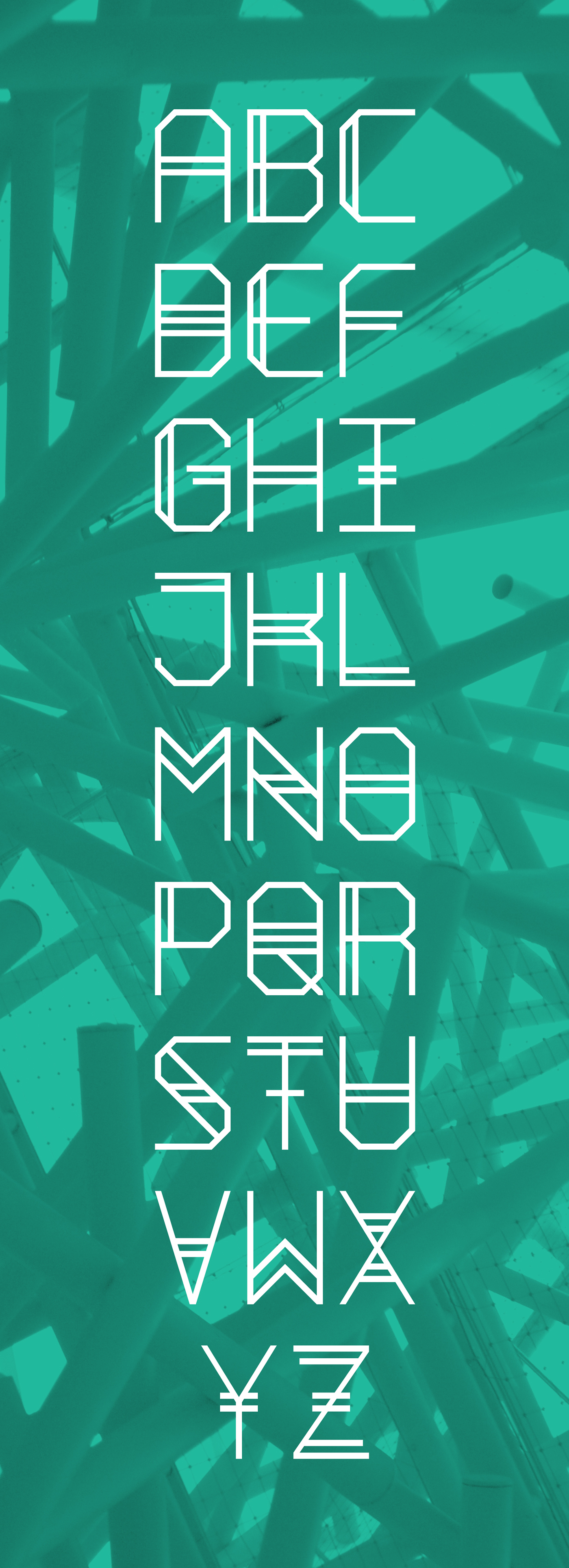ontwerp font Typeface design FontLab #madethis  #Dreamville #TourStories