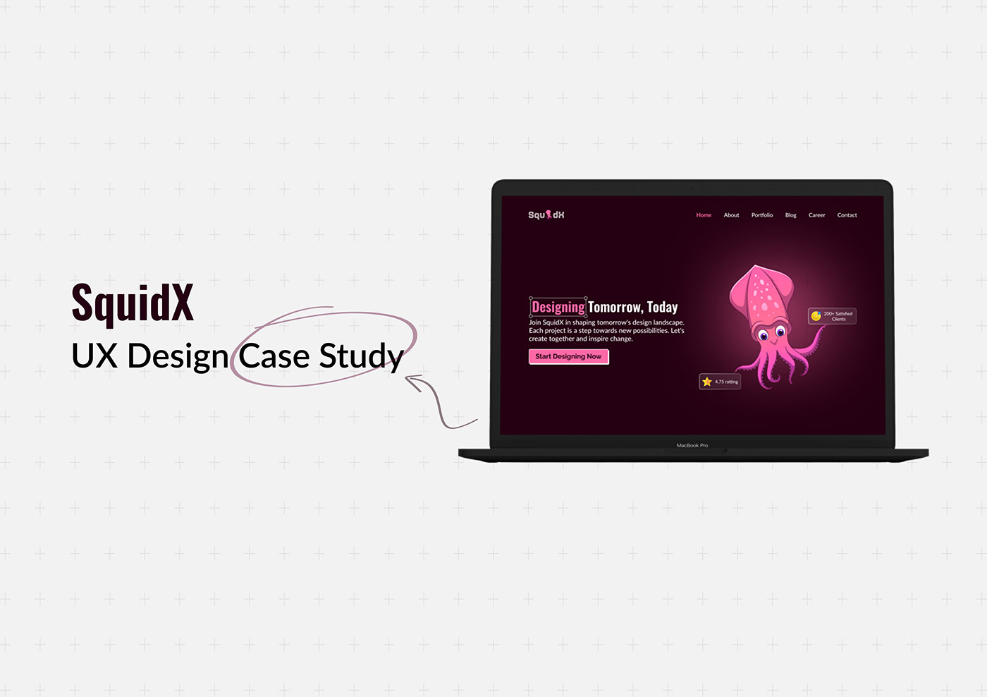 ui design UX design uiux Website Design Case Study Squid UX Case Study Figma user interface UI/UX