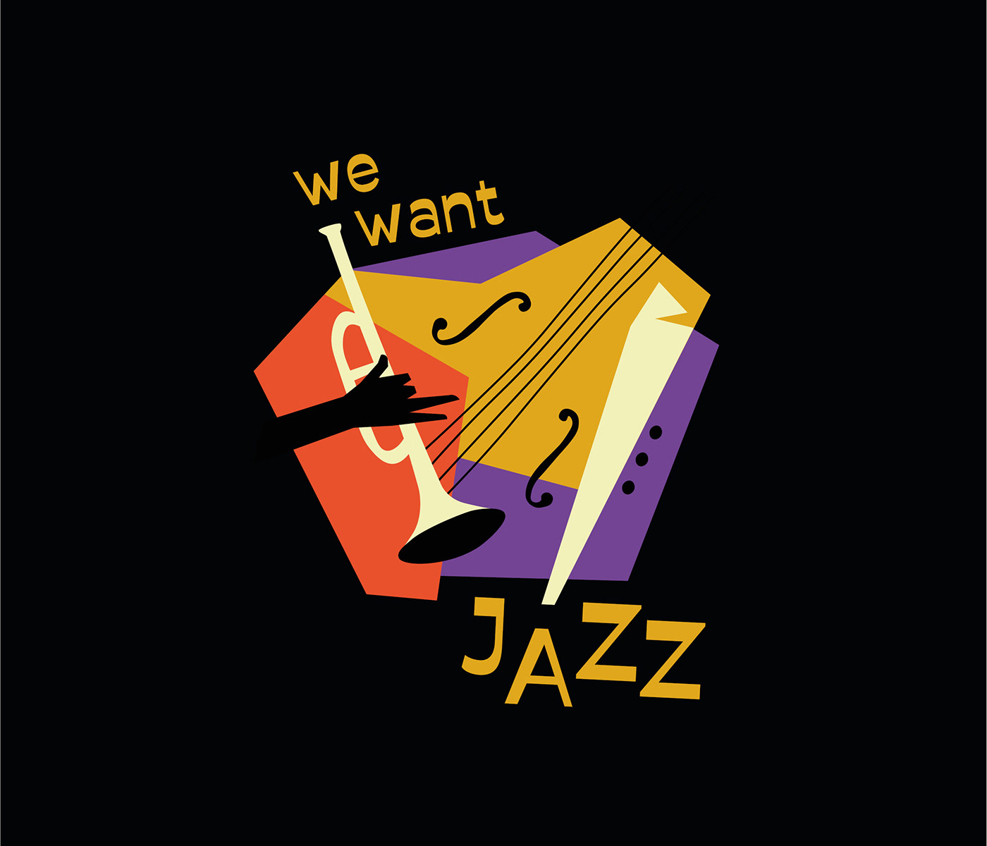 ILLUSTRATION  jazz Jazz Poster music poster