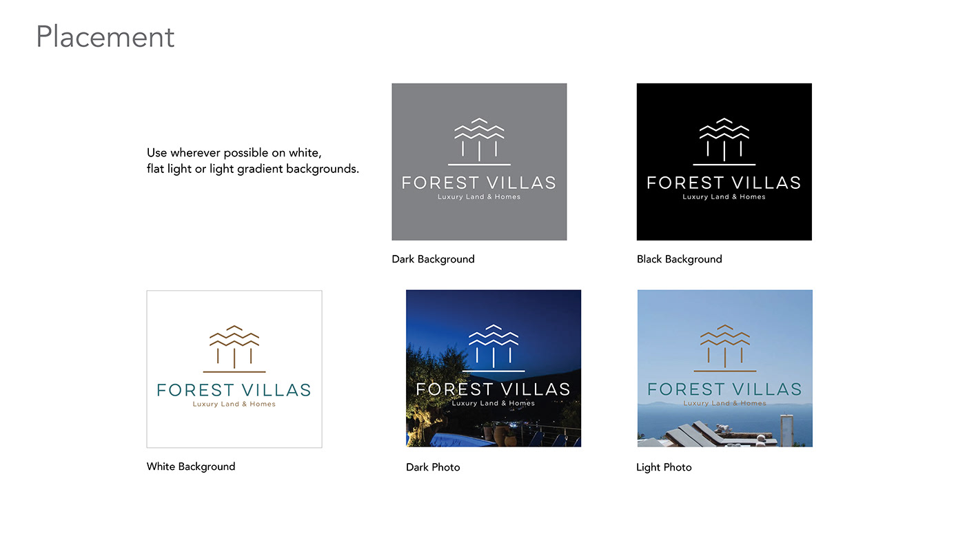 brandbook branding  identity brand logo guidelines Villa house luxury