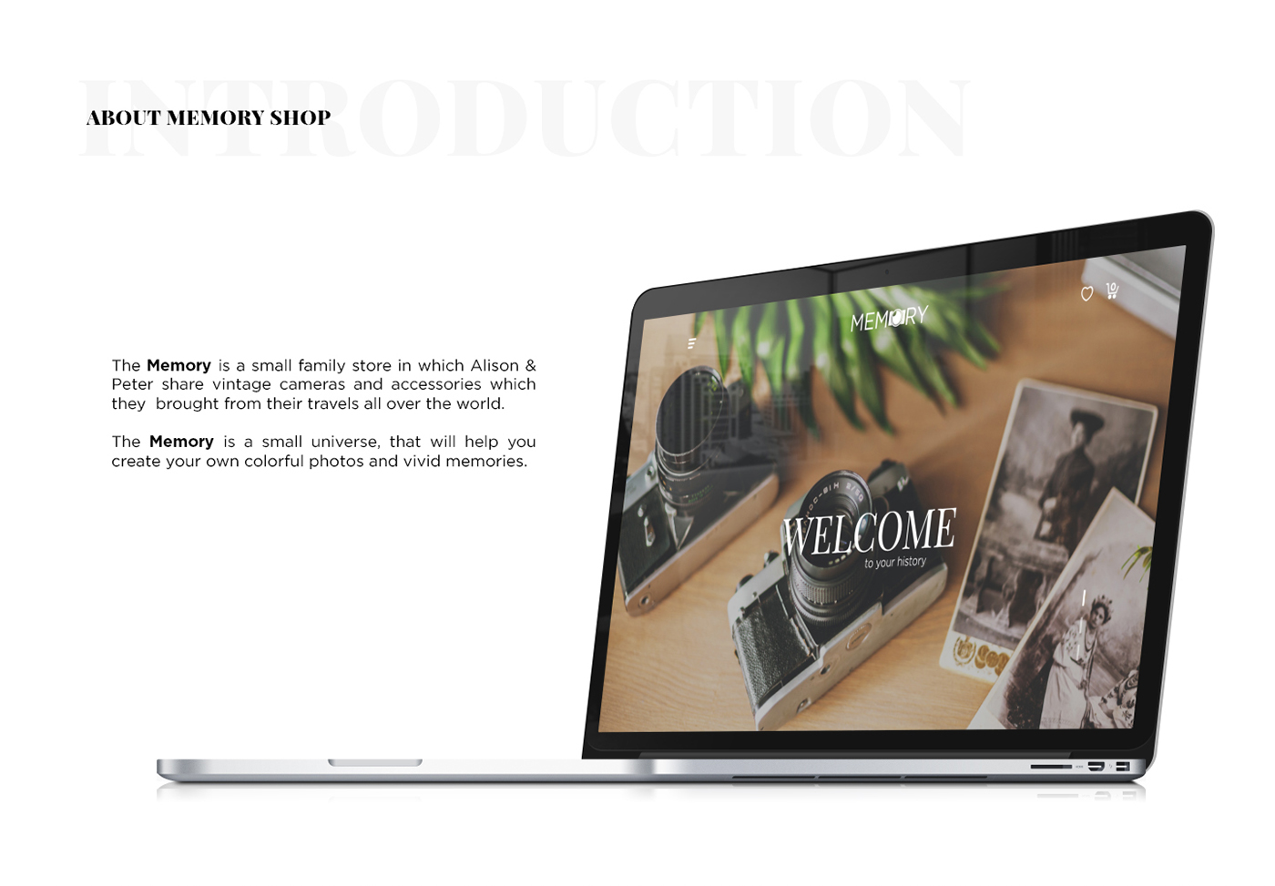product landing page product landing page Clean Design camera UI ux Webdesign art direction  Ecommerce