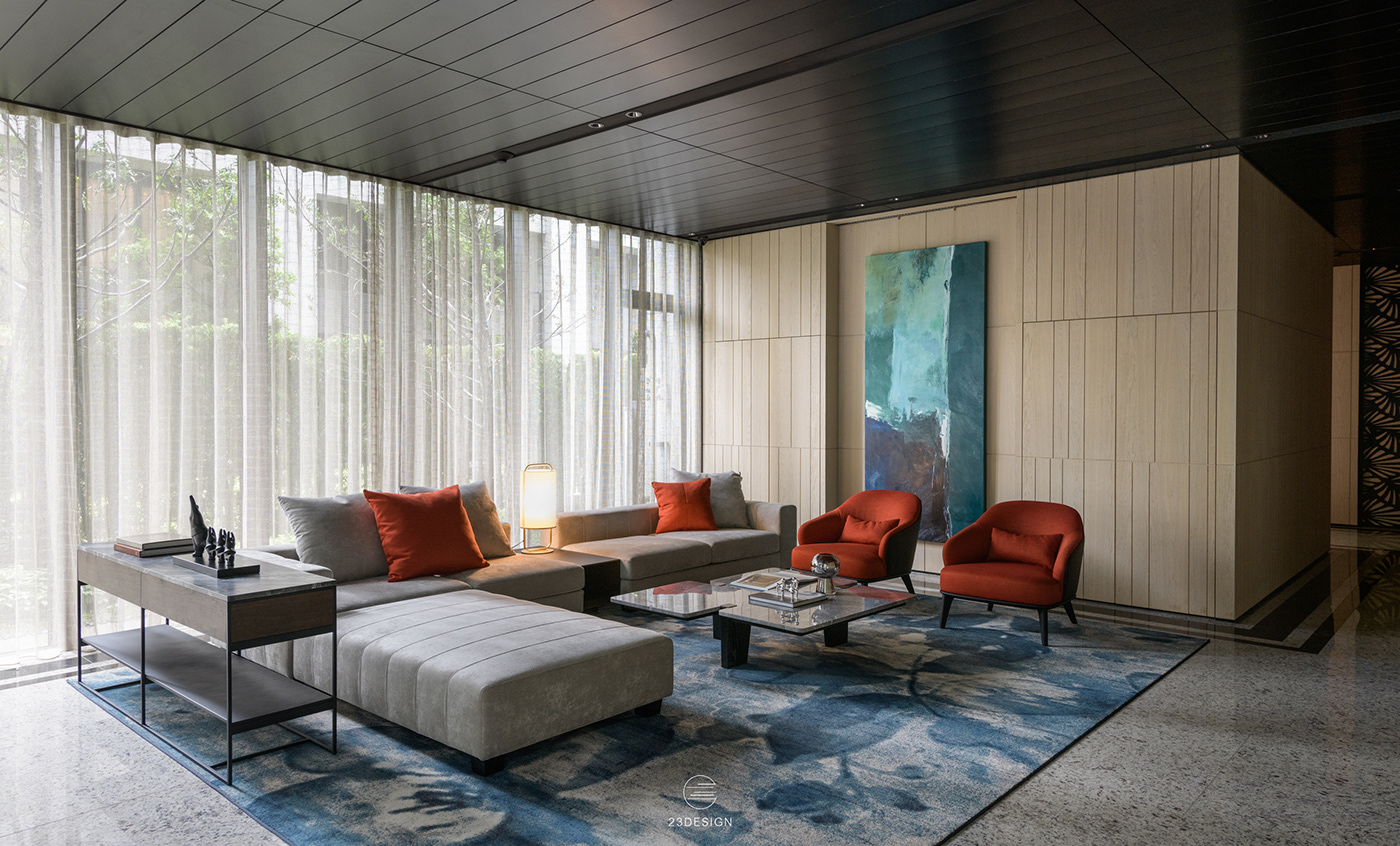 Interior architecture Photography 23design 二三國際 二三設計 室內設計 commercial residential 公設大廳