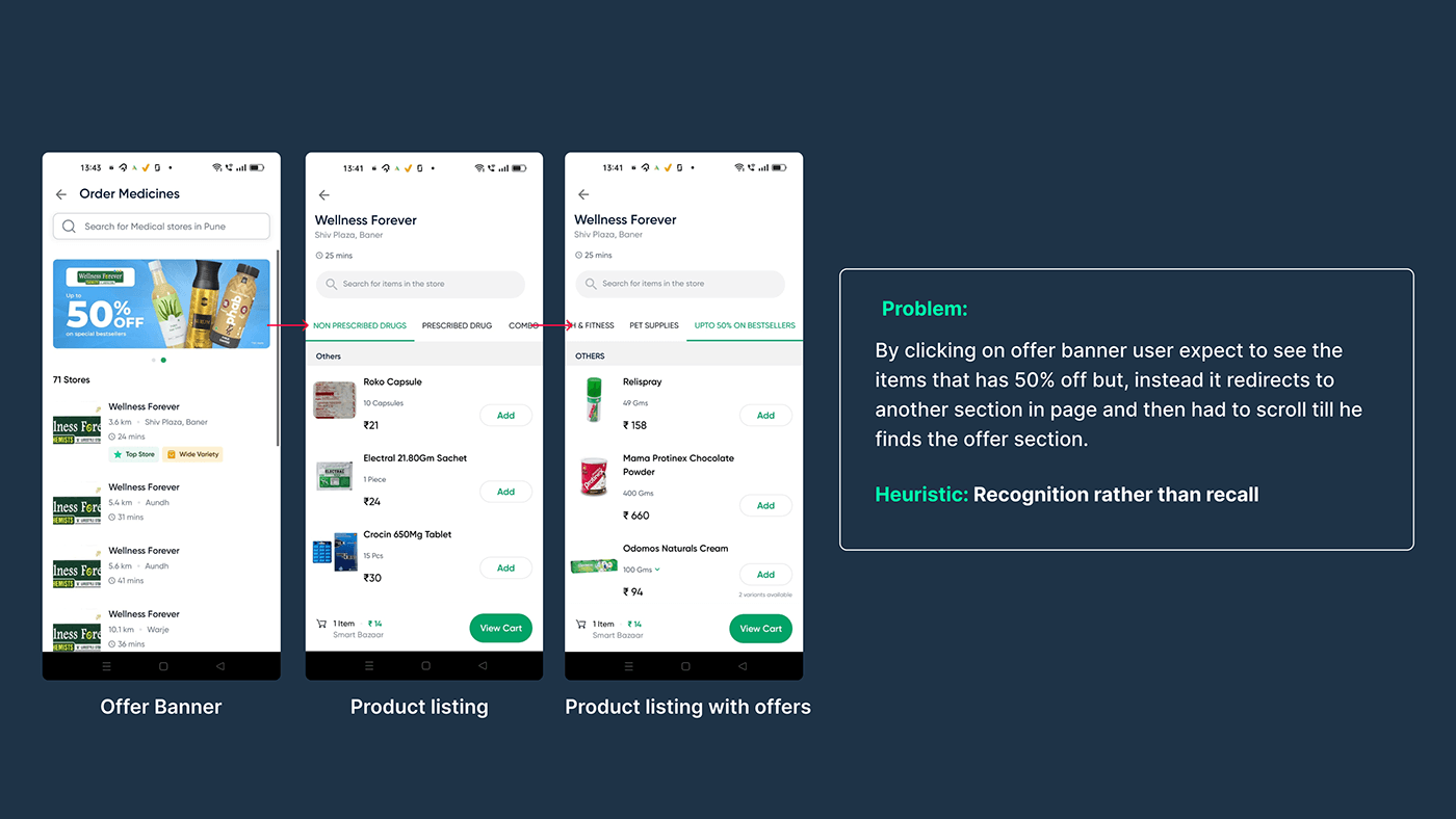 dunzo UX design redesign Interaction design  product design  UI/UX Figma app design Case Study