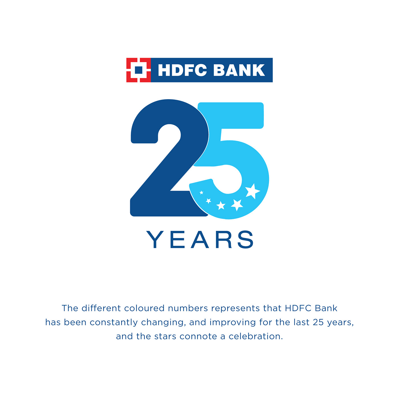 HDFC Bank finance money 25 years sliver jubilee tomorrow Long copy ad future preparing logo