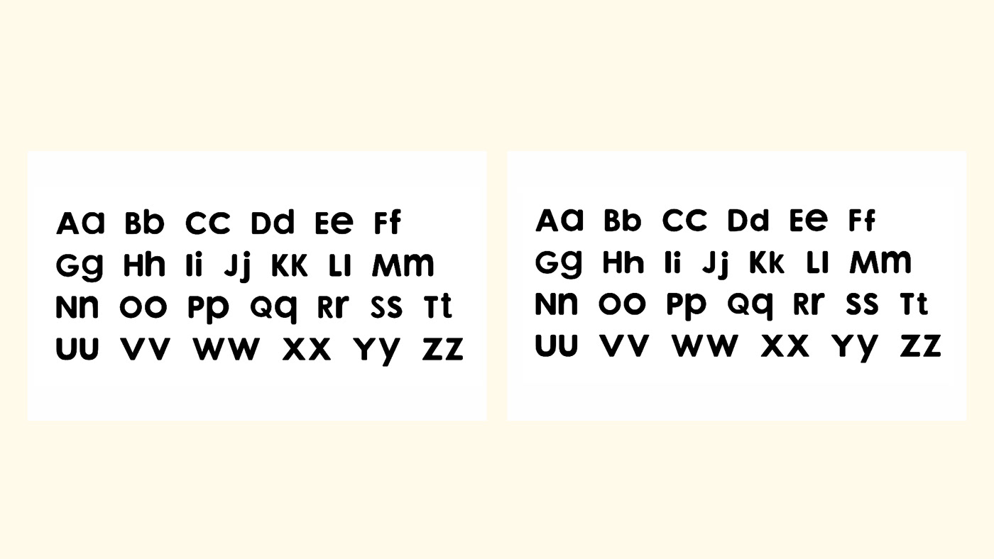 type glyphs type design