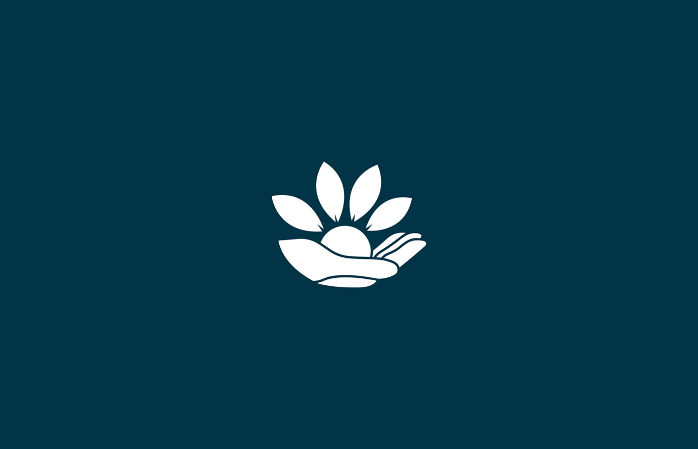 Mental Health Care Logo Design (White)