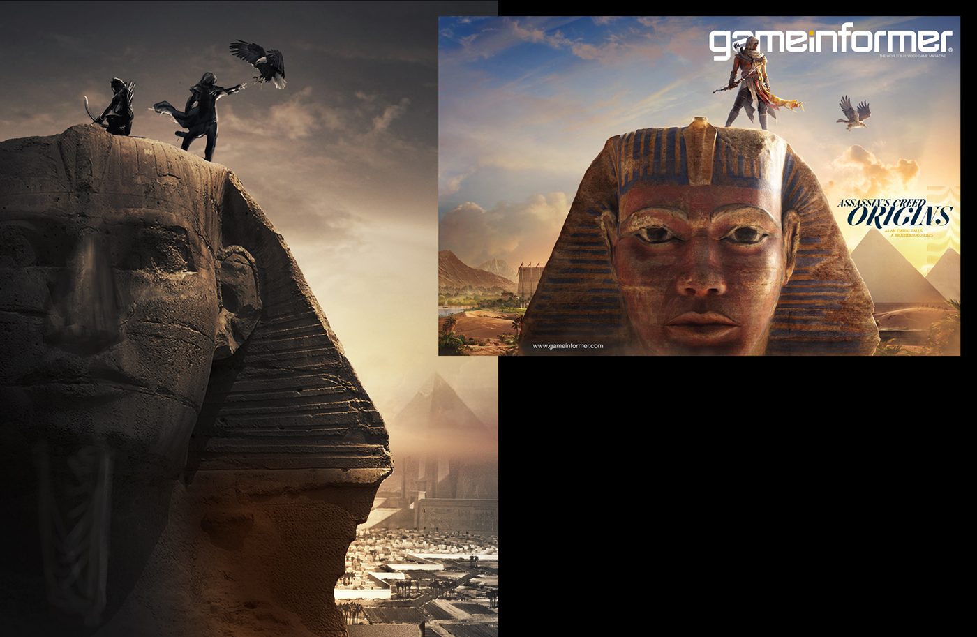 Assassin's Creed origins video game assassin egypt pyramid sphinx hieroglyph ubisoft Two Dots