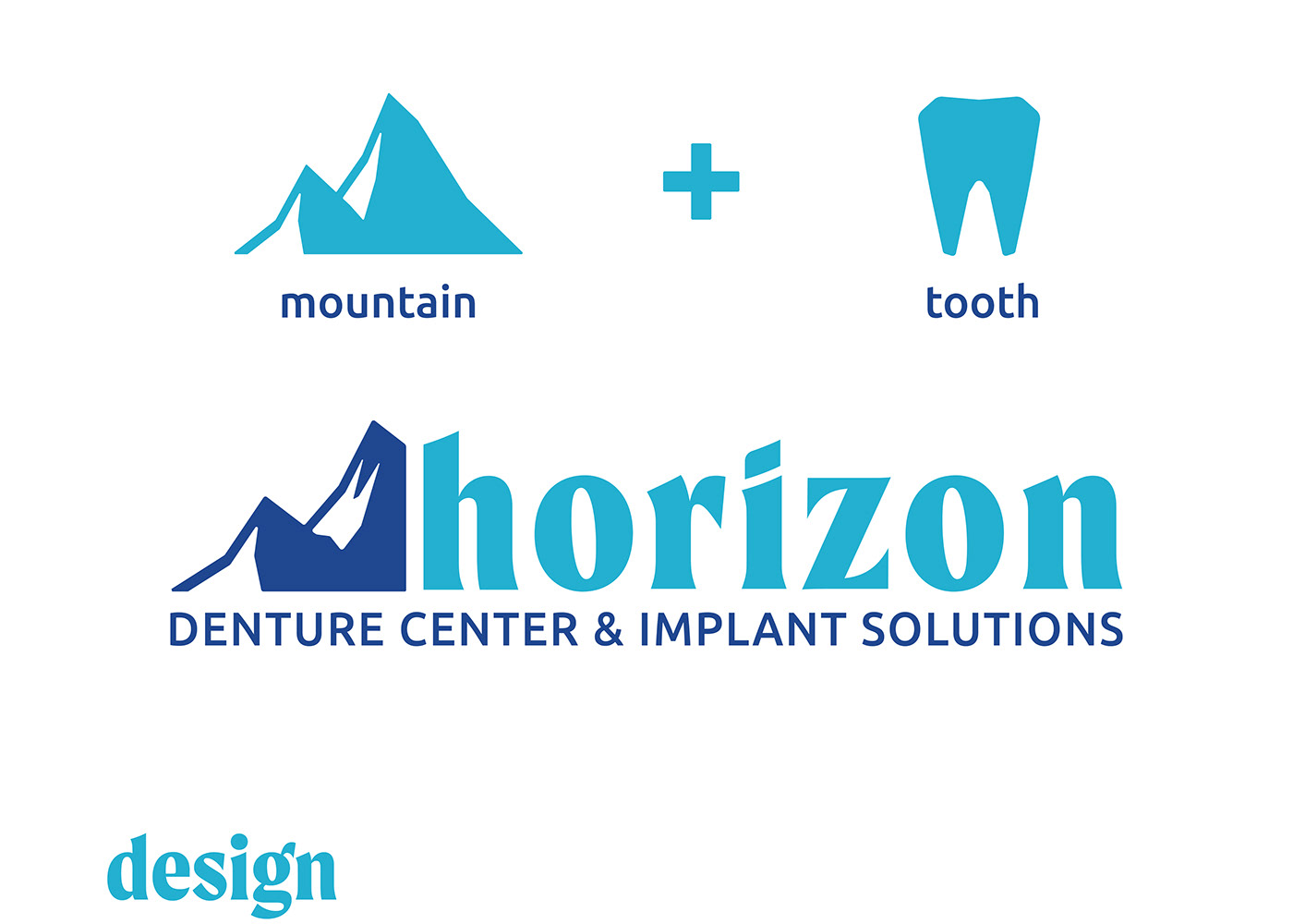 Brand Design brand identity branding  Branding design dental denture dentures logo Logo Design visual identity