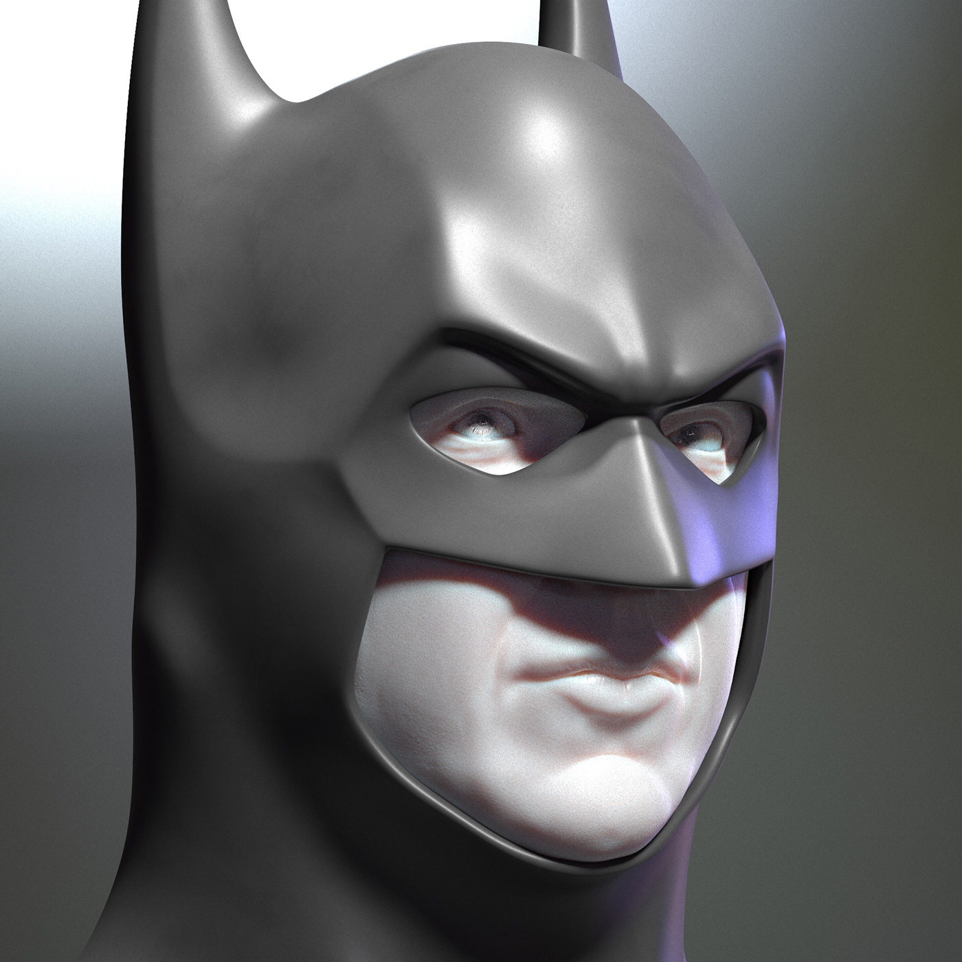 batman bust character modeling Fan Art keaton michael Michael Keaton Sculpt
